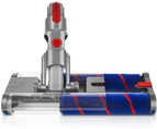 QYORIGIN-Soft Roller Brush for Dyson Cordless V7 V8 V10 V11 Cordless Vacuum Cleaner-Blue