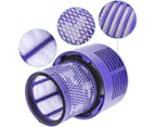 QYORIGIN-Replacement Filters for Dyson V10 ， Dyson V10 Filters, Dyson V10 Series Replace Filter, Replacement Filter Accessories-Black