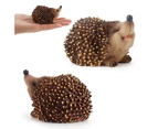 Animal Simulation Hedgehog Educational Model Doll Kid Gift Desktop Ornament Toy A