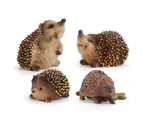Animal Simulation Hedgehog Educational Model Doll Kid Gift Desktop Ornament Toy B