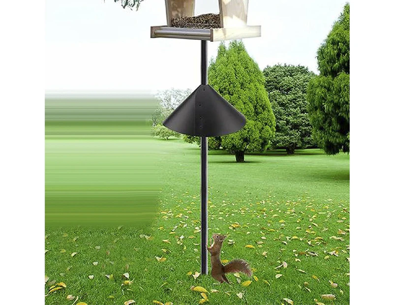 Pole Mount Squirrel Baffle Protect Bird Feeders Protective Cover Squirrel Proof Baffle