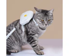 Cat Harness with Backpack Prevent Break Free Breathable Chest Strap Pet Traction Rope Pet Supplies-M 3#