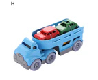 Vehicle Toy Eye-catching Vivid Colors Plastic Engineering Vehicle Model Simulation Toy for Home H