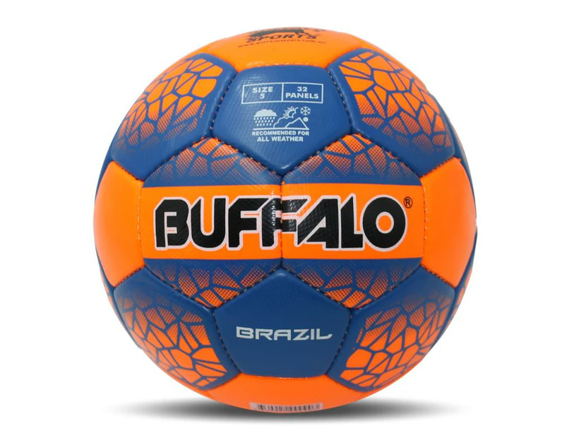 Buffalo Sports Brazil Soccer Ball - Orange
