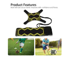 Adjustable Football Kick Trainer Soccer Kicker Training Aid Equipment Waist Belt