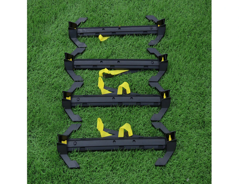 Soccer Hurdle High Stability Foldable Lightweight Football Training Equipment Adjustable Hurdle for Outdoor Black