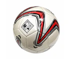 Wear-resistant Sports Football Anti-abrasion Durable High Elasticity Competition Soccer for School Red 5