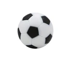 12Pcs Soccer Balls Toy Superior Material Maneuver Easily Teamwork Ability Standard Football Tables Mini Soccer Balls for Family Black White