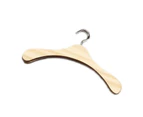 Wood Cloth Hanger Creative Portable Rust-proof Doll Wooden Clothing Organizer for Toy