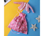 1Set Doll Tops Pants Delicate Imagination Development Compact Fashion Handmade 1/6 Doll Clothes for Game G