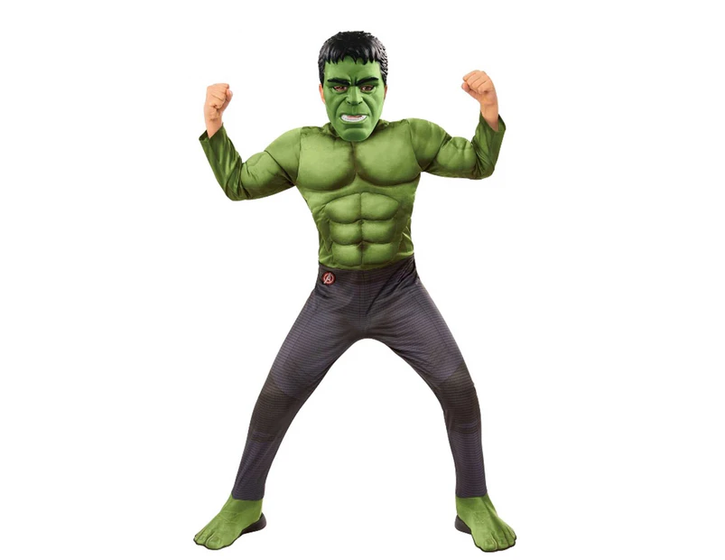 Hulk Avengers Endgame Muscle Costume - Child