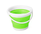 Collapsible Bucket with Handle Foldable Beach Toys Container