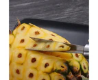 2 Sets 4 In 1 Stainless Steel Pineapple Knife Fruit Knife Sugar Cane Peeler