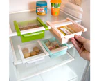 5 PCS TM15010 Refrigerator Pull-Free Storage Box Drawer Egg Storage Freezer Box(Pink)