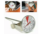 Milk Coffee Probe Thermometer Maker Temperature pan Clip Stainless Steel