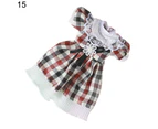 1Set 1/6 Doll Outfits Fine Workmanship Comfortable to Touch Fashionable Doll Tops Pants Set for Children Development 15