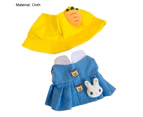 1Set  Doll Skirt Multifunctional Delicate Comfortable to Touch Doll Hairband Skirt Outfit for Home  A