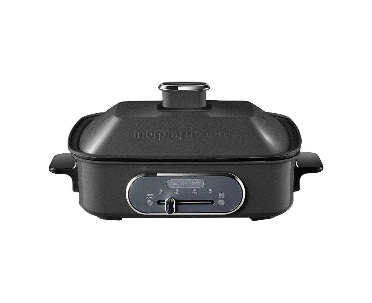 Morphy Richards 1400W 2.5L Non-Stick Electric Multi-Function Pot/Pan Titanium