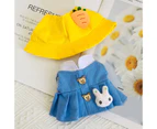 1Set  Doll Skirt Multifunctional Delicate Comfortable to Touch Doll Hairband Skirt Outfit for Home  A