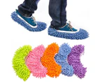 5pcs dust removal mop slippers shoes cleaning floor cleaner