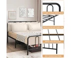 Giantex Full Size Metal Bed Frame w/Headboard & Footboard Platform Bed Frame Mattress Foundation