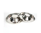 Pet Dog Food Bowl Dog Food Bowl Stainless Steel Slow Food Bowl Pet Supplies, Size:30cm