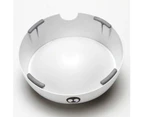 Cat Dog Bowl Non-Slip Pet Bowl Protection Spine Pet Bowl, Specification: Single Bowl(Black White)