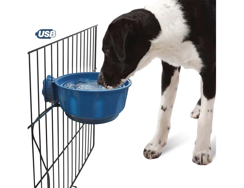 Cat and Dog Food Plate Hanging Constant Temperature And Heat Preservation Water Bowl Dog Heating Bowl