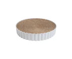 Cat Litter Round High-Density Wear-Resistant Plastic Shell Corrugated Cat Scratching Board Inner Core Can Be Replaced, Specification: Small Diameter 3