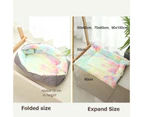 Kennel Dog Mat Dual-Use Winter Warm Cat Litter, Size:50x60cm(Colorful)