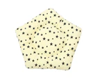 Cotton Canvas Pet Tent Cat and Dog Bed with Cushion, Specification: Large 60×60×70cm(Beige Navy Star)