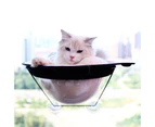 W212 Space Capsule Suction-Cup Cat Litter Window Sill Sunbathing Pet Hammock(Pink)
