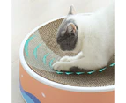 Cat Scratcher Can Replace Corrugated Bowl Claw Sharpener Cat Toy Supplies(Watermelon)