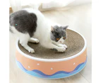 Cat Scratcher Can Replace Corrugated Bowl Claw Sharpener Cat Toy Supplies(Watermelon)