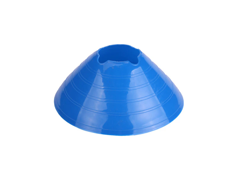 Marker Discs Wear Resistant Good Flexibility Compact Soccer Agility Training Disc Cone Training Equipment  Blue