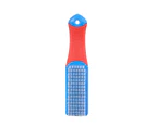 10 PCS Multifunctional Flexible Bristle Cleaning Brush(Blue Red Grip)