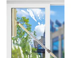 Household Window Wiper Glass Wiper Telescopic Rod Scraper, Specification: Standard 2