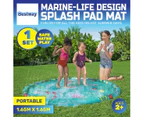 Bestway Kids Inflatable Pad Round Splash Pool Sprinkler Spray Toys Marine 165cm