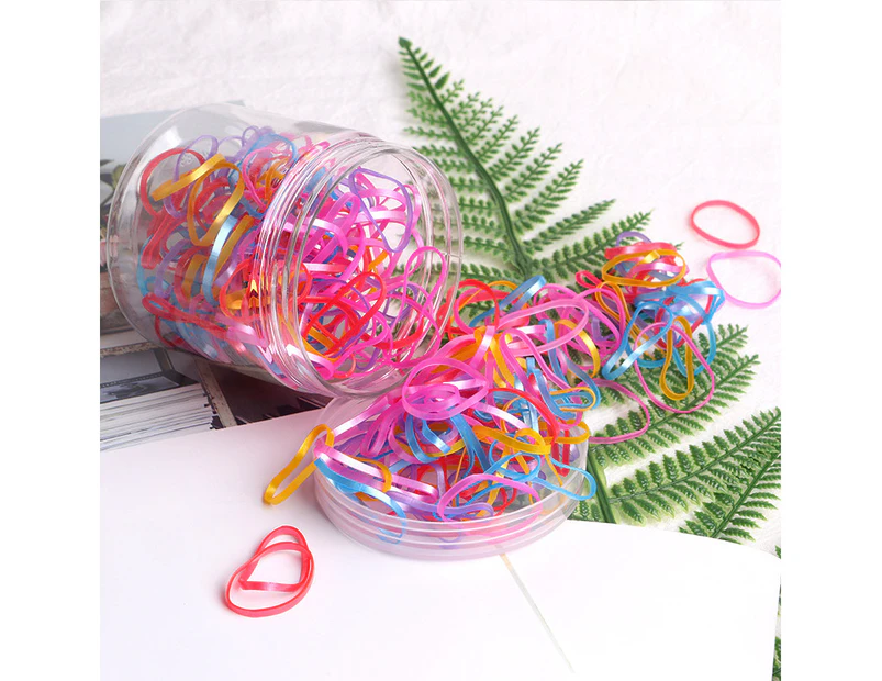 Baby Hair Ties Hair Rubber Bands for Toddler Infants Kids Girls Thin Small Hair  Elastics$Hair Bands，Mini Hair Rubber Bands with a Box .au