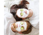 200 Sheets Facial Plastic Mask Disposable Facial Sheet Mask Transparent Face Masks Skincare Preservative Facial Paper Sheet DIY Clear Paper Facial