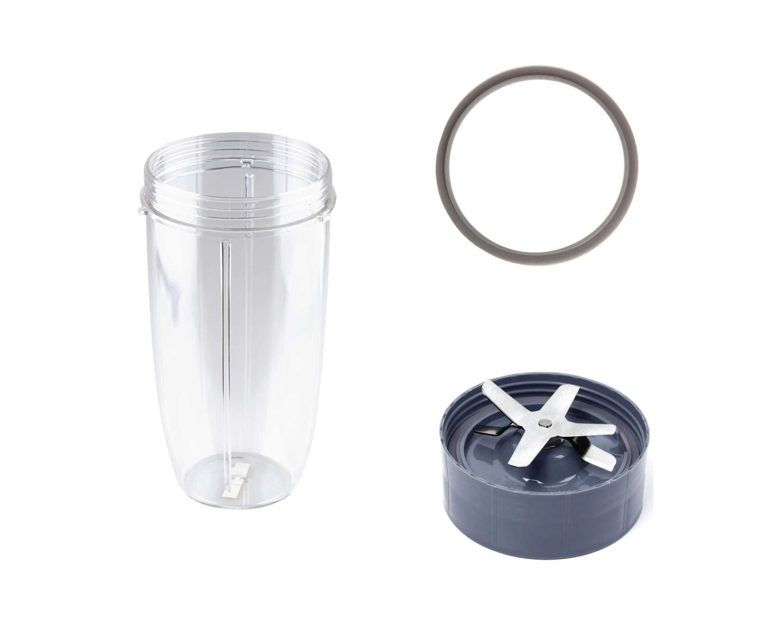 For Nutribullet Extractor Blade + Tall Cup + Grey Seal - 900 and 600 Models