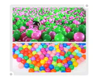 100Pcs Colorful Soft Water Pool Ocean Wave Ball Outdoor Fun Sports Baby Toy