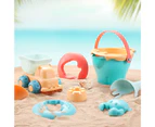 1 Set Water Toy Cartoon Animal Shape Intellectual Development Good Tenacity Toddlers Educational Beach Sand Toy Kit for Outdoor