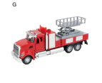 Engineering Vehicle Toy Stable Driving Eye-Catching High Simulation Heavy Duty Truck Toy for Children G