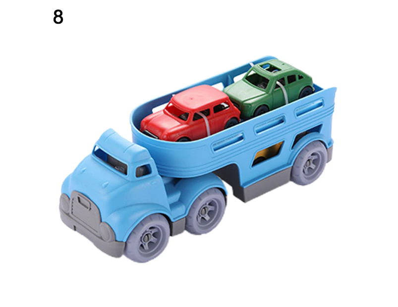 Auto Toy Polished Smoothly Fun Plastic Enlightenment School Bus Rescue Fire Truck Children Car Toy for Boys 8