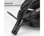 Skateboard Tie Lock Three Digit Combination Anti-theft Adjustable Bike Cable Code Lock for Riding