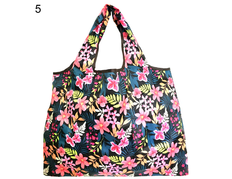 Shopping Bag Foldable Eco-friendly Oxford Cloth Reusable Small Size Tote Bag for Home-5