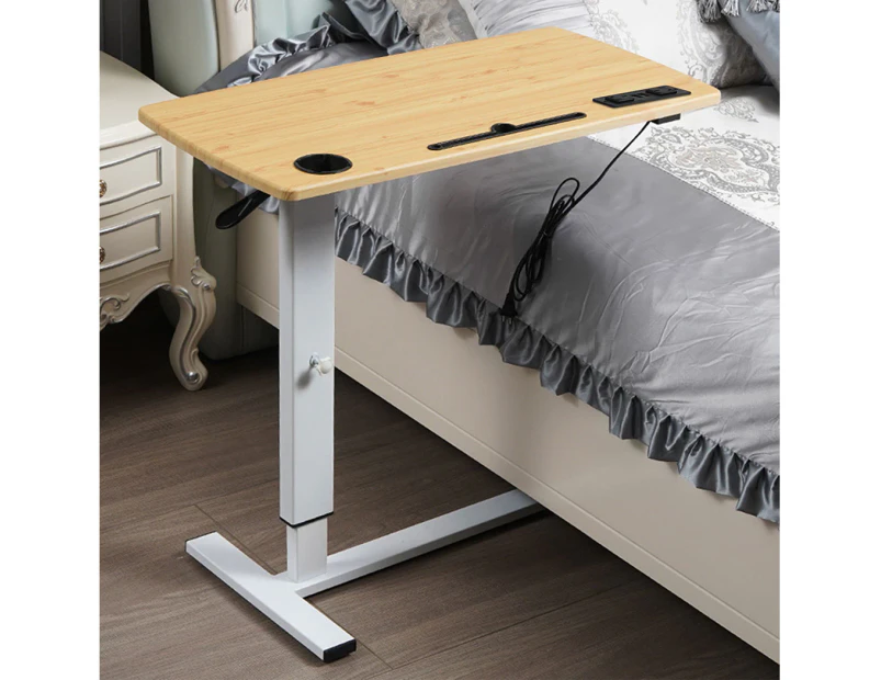 Levede Standing Desk Height Adjustable Office Computer Laptop Side Table USB