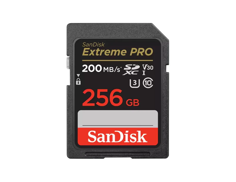 Sandisk 256Gb Extreme Pro Memory Card 200Mbs