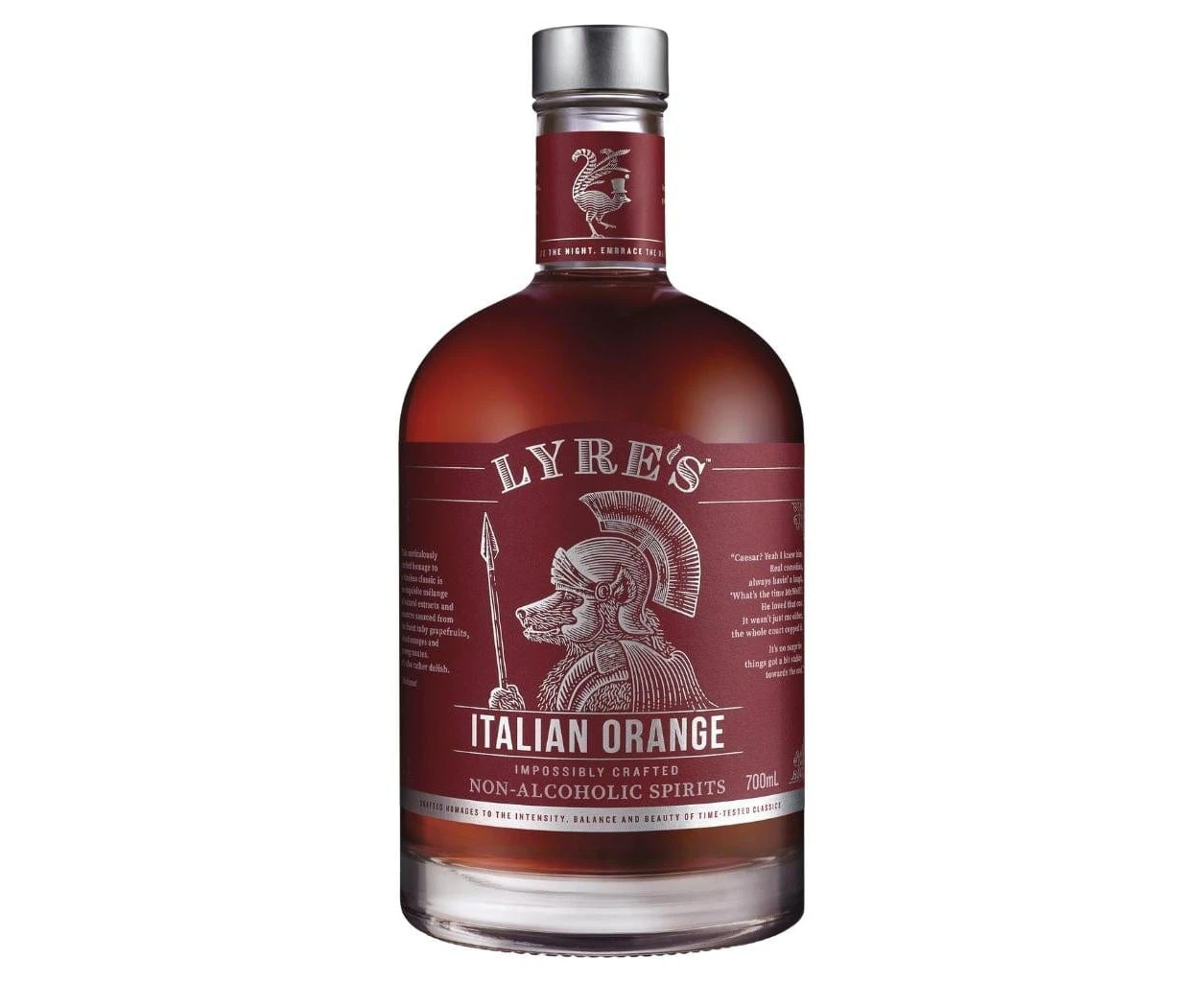 Lyre's Italian Orange Non Alcoholic Spirit 700ml